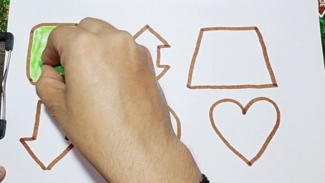 Easy Shapes Drawing preschool | 2d shapes, Preschool Learning for toddlers, learn shape & colors