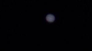 Jupiter through Skywatcher Evostar-120 Telescope [Manual tracking]