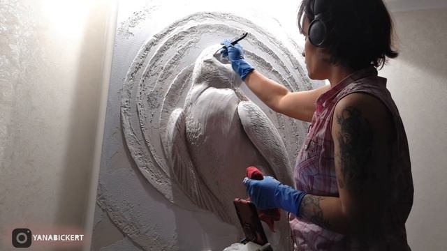 "Falcon" bas-relief. смотреть онлайн