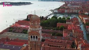 ВЕНЕЦИЯ, Италия - Лучшие кадры с помощью дрона. Захватывающие запрещенные снимки #Венеция #Италия