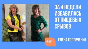 Елена Головченко похудела на 6 кг и избавилась от пищевых срывов