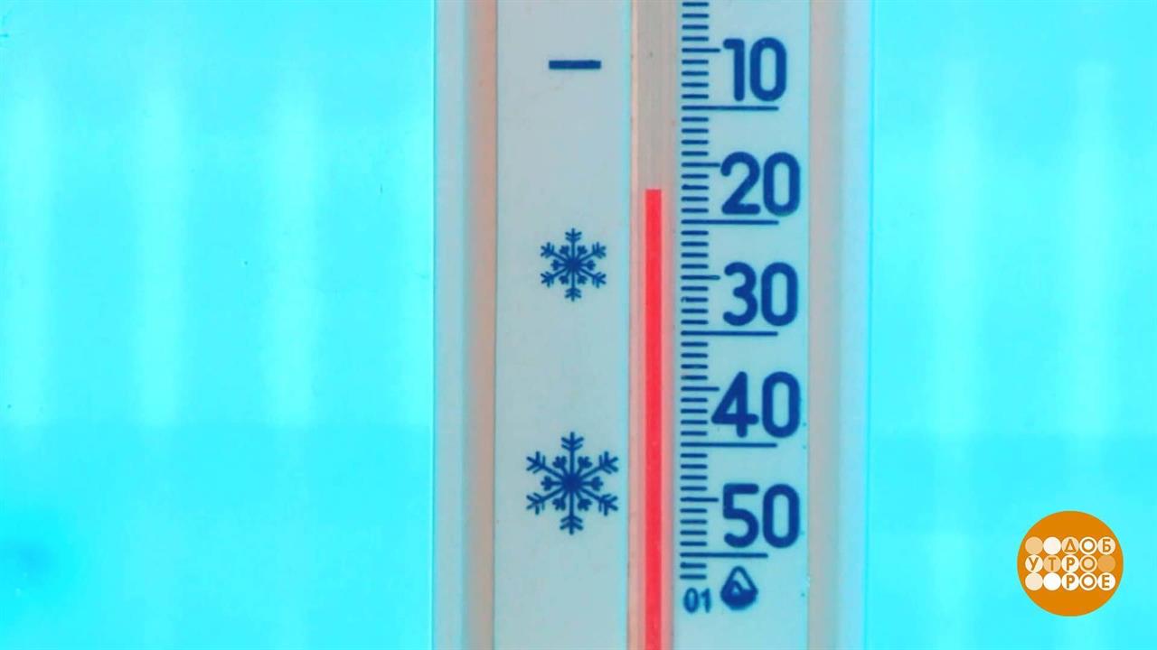 Прогноз погоды: ощущается, как... сколько? Доброе утро. Фрагмент выпуска от 09.01.2024
