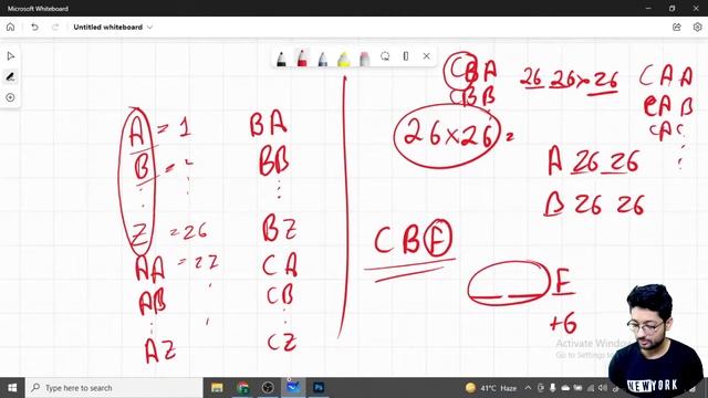 171. Excel Sheet Column Number | LEETCODE EASY | MATHS смотреть онлайн