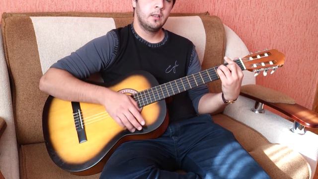 Даг играет на гитаре - Сгорая плачут свечи смотреть онлайн