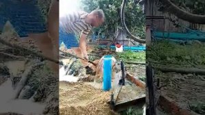 Бурение скважин. Обсыпка