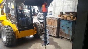 Гидровращатель для мини-погрузчика