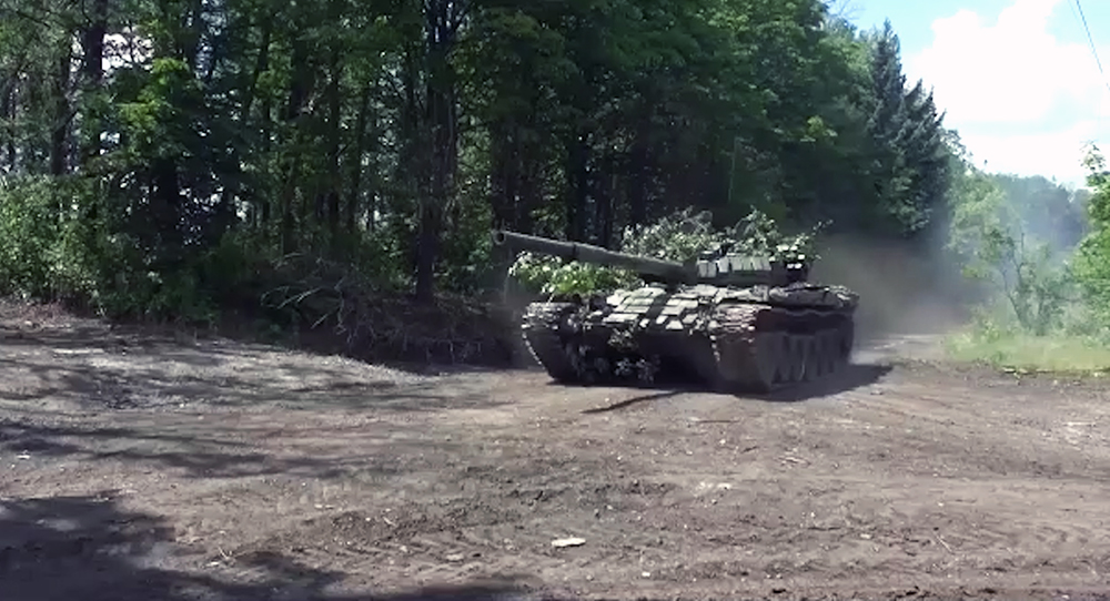 Российский танковый экипаж подбил 16 украинских танков и четыре БМП / События на ТВЦ