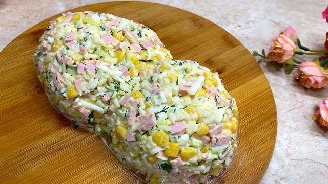 САМЫЙ ВКУСНЫЙ и БЫСТРЫЙ рецепт САЛАТА на Праздничный стол!Салат Зайка на НОВЫЙ 2023 ГОД! смотреть онлайн