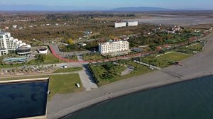 Анаклия - новый город на Черном море. Грузия 4k Dji mavic2 pro