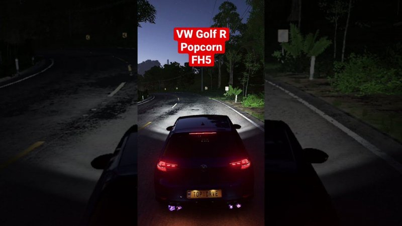 VW Golf R / Forza Horizon 5 / POPCORN