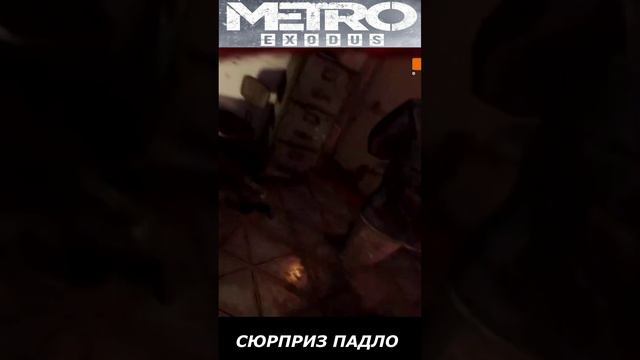 #shorts  # НАРЕЗКА # ПРИКОЛ#ИЗ ИГРЫ#S.T.A.L.K.E.R #Metro Exodus# сюрприз падло