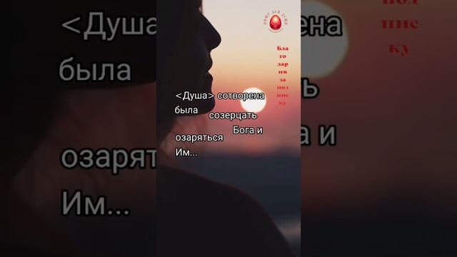 Для чего была сотворена #душачеловека ?