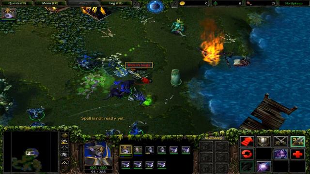 Warcraft 3 Night Elf Campaign - Ep. 1 " Rise of the Naga " смотреть онлайн