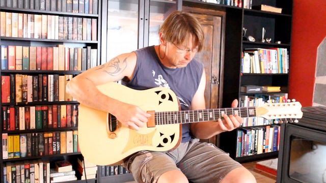 Tears in the Rain, Satriani ( 12 - string - Cover ), mixed with own parts смотреть онлайн