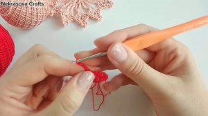 ❄️ УЖЕ ГОТОВЛЮСЬ К НОВОМУ ГОДУ ? КАК СВЯЗАТЬ СНЕЖИНКУ КРЮЧКОМ ? HOW TO CROCHET SNOWFLAKE ❄️