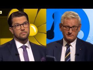 Debatt: Jimmie Åkesson (SD) - Carl Bildt (M) - om EU