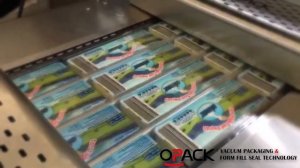 УПАКОВКА БЛОКА СЫРА 1кг В ВАКУУМ НА ТЕРМОФОРМЕРЕ / OPACK QZ 1000 MIDI