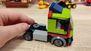 Самоделка из LEGO: Седельный тягач MAN