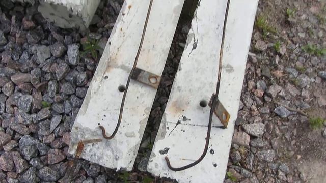 Стойки СВ 95 с отломанными прутами смотреть онлайн