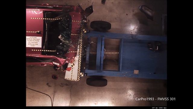 2017-2020 Ford Fusion FMVSS 301 Rear Crash Test (50 Mph) смотреть онлайн