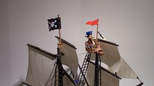 playmobil pirate ship 4290 float test
