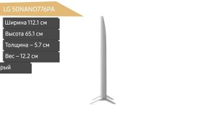 Телевизор LG 50NANO776PA