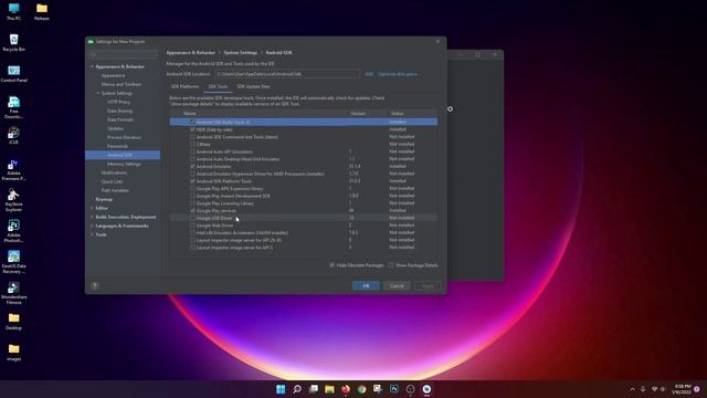 Android App Development Tutorial For Beginners 01 - How to Install Android Studio 2022, and Emulato