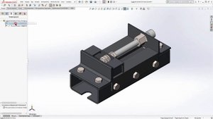 Дополнительная конфигурация и наложенный вид в SolidWorks