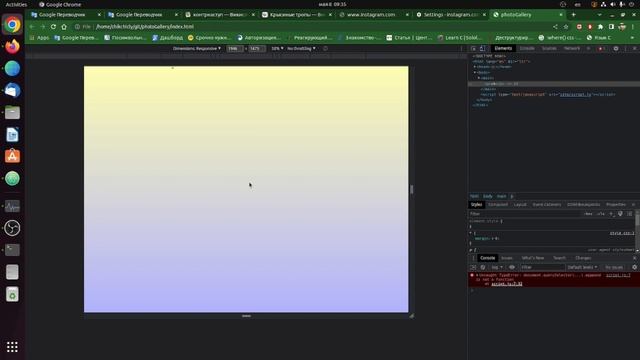 photoGallery on JavaScript for youtobe