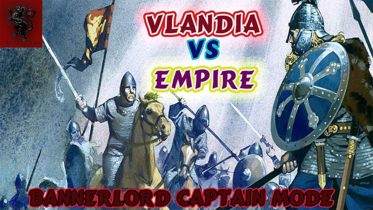Mount & Blade 2 Bannerlord Vlandia vs Empire captain mode, crushed an empire in less than 10 minutes смотреть онлайн