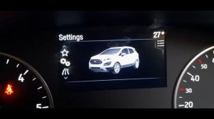 Detailed Multi Information Display review of ford ecosport titanium(MID Features) in hindi