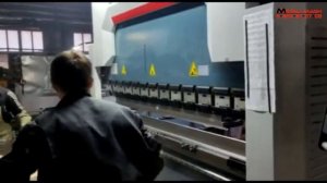 Как работать на листогибе Durma AD-R 25100. Видео с производства в Йошкар-Оле.