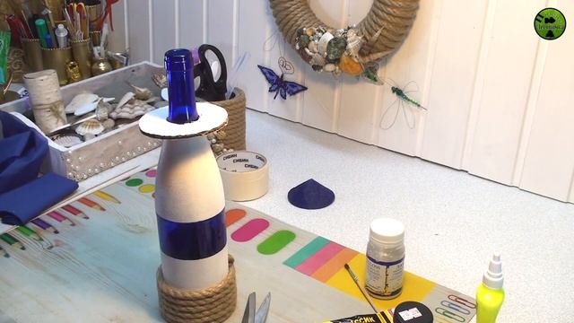 Маяк из бутылки. Поделки Лесовичка - Выпуск №24 смотреть онлайн