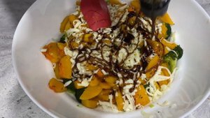 Для Любителей эксперимента со вкусами / Салат из Тыквы и Брокколи ?