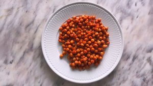 Салат из нута и стручковой фасоли | Рецепт из спаржевой фасоли и нута | Веганский рецепт