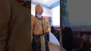 Народная песня "Сватьюшка". Поёт Анна Менляметова.MVI 4442 30 января