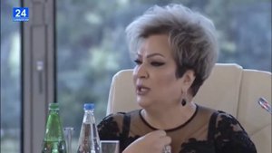 Зейнаб Ханларова на встрече с президентом Ильхамом Алиевым