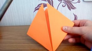 Как сделать лисичку аригами