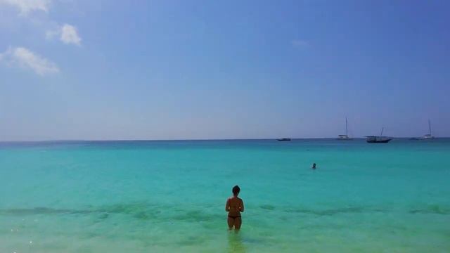 4K The Beach Nungwi Zanzibar Part 1❤️Beach Walk 4k смотреть онлайн