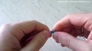 Как соединить два конца паракорда.