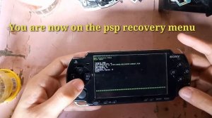 How to Enter Psp Recovery Menu