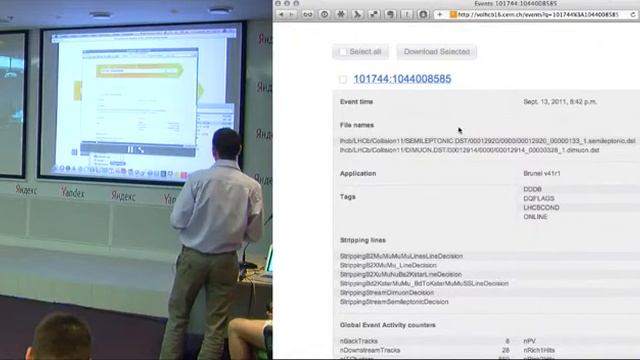 015. Описание совместных проектов СERN и Яндекс - Андрей Устюжанин смотреть онлайн