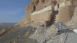 Бекет-Ата | восхождение к мавзолею святого зимой 2021 года