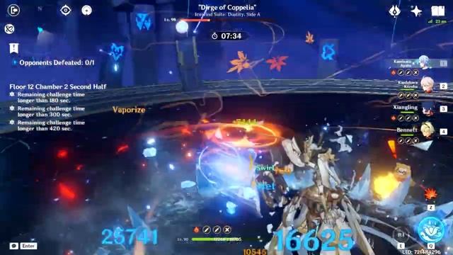 Ризли(C0)&Аято(C0) I Витая бездна 12 этаж I 4.1 I Genshin Impact смотреть онлайн