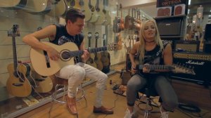 The Trooper (Iron Maiden) - Thomas Zwijsen ft. Nita Strauss (Alice Cooper)
