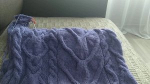 Свитер с косами и аранами. Даю все схемы и описания к ним