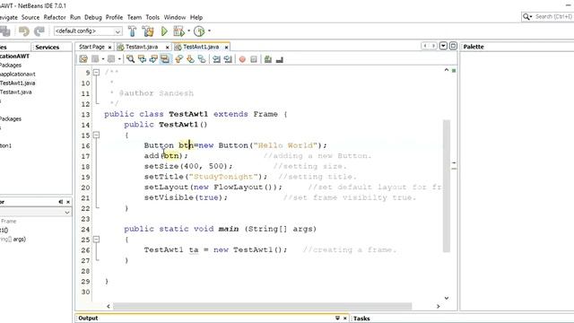 Java AWT 2 смотреть онлайн