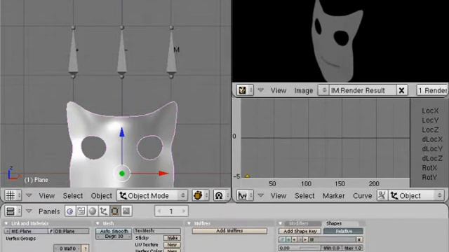 ... in Blender(создание маски:) смотреть онлайн