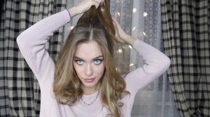 СМОЖЕТ ПОВТОРИТЬ КАЖДАЯ! ПРОСТАЯ И КРАСИВАЯ ПРИЧЕСКА НА НОВЫЙ ГОД | CHRISTMAS HOLYDAYS HAIRSTYLE