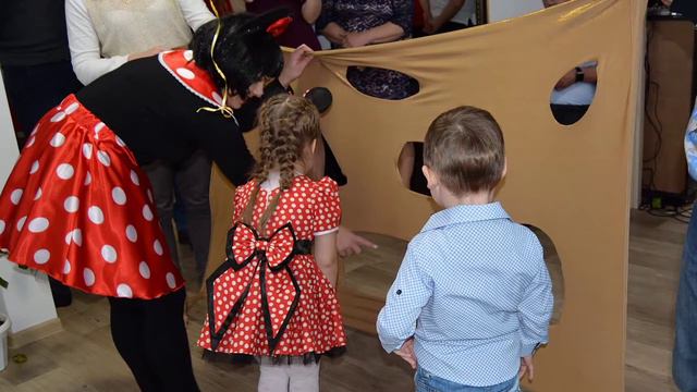 День рождения в Вершинино Минни Маус